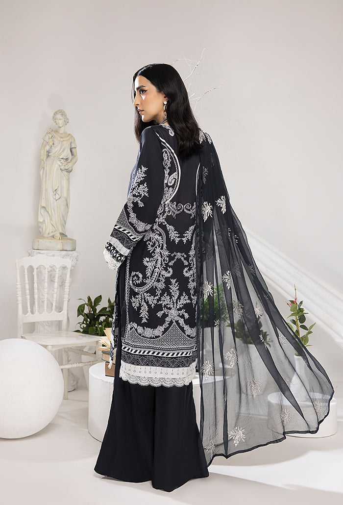 Monochrome Digital Printed Lawn collection-07