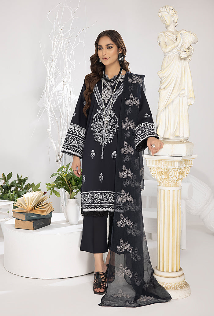 Monochrome Digital Printed Lawn collection-10