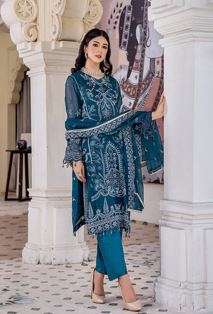 Pareesha embroidery tilla work collection-PS-08