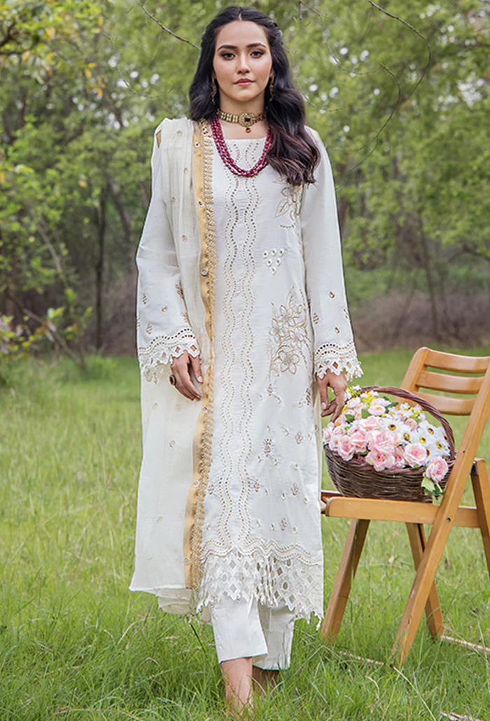 MAAH RUKH EMBROIDERY LAWN-MR-07