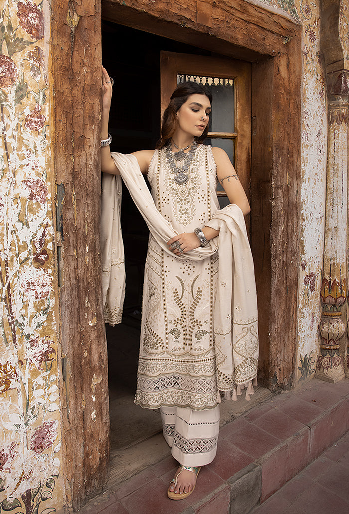 Vasal embroidery peach leather wool collection-06