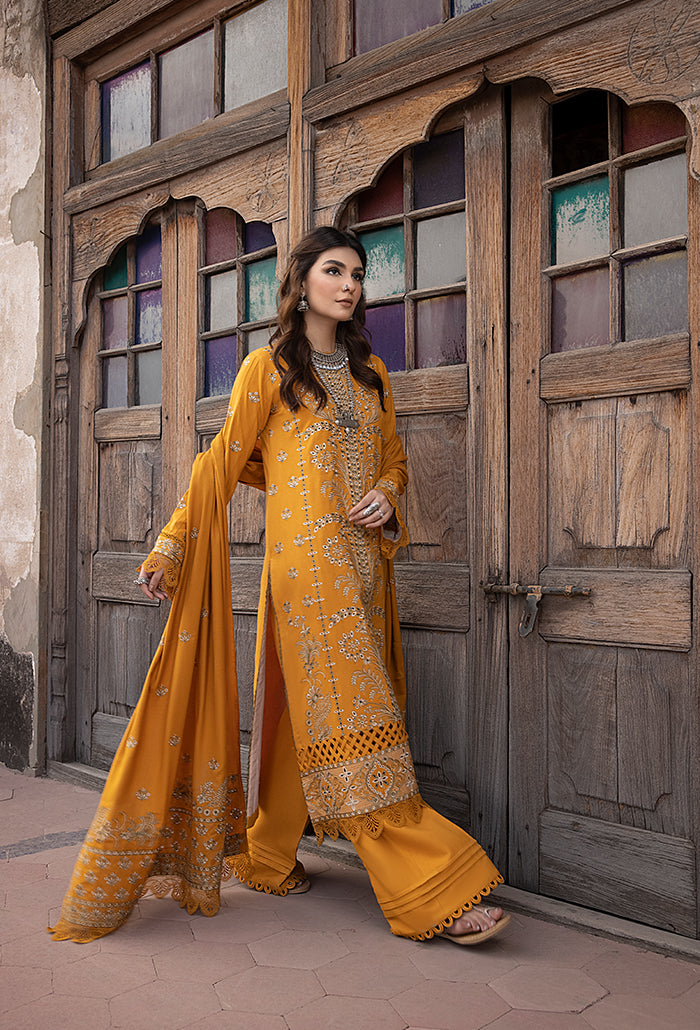 Vasal embroidery peach leather wool collection-09