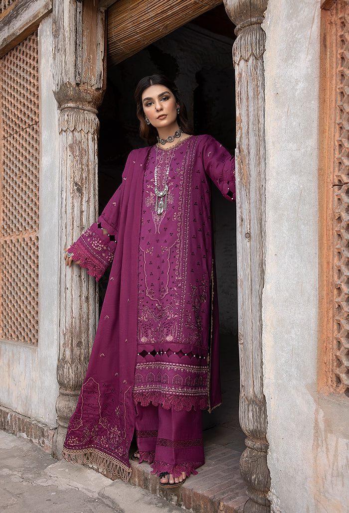 Vasal embroidery peach leather wool collection-07