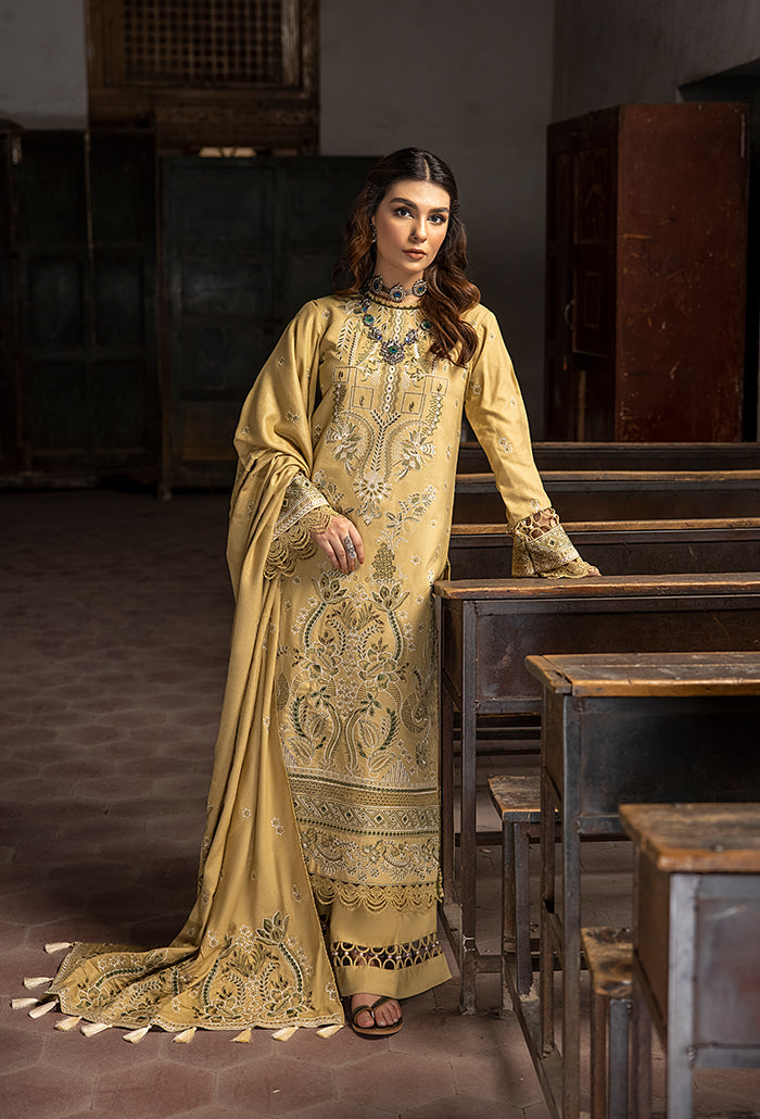 Vasal embroidery peach leather wool collection-05