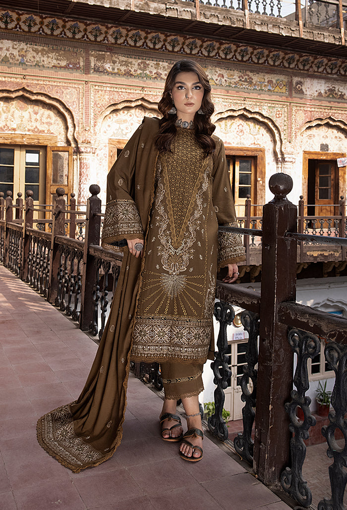 Vasal embroidery peach leather wool collection-01