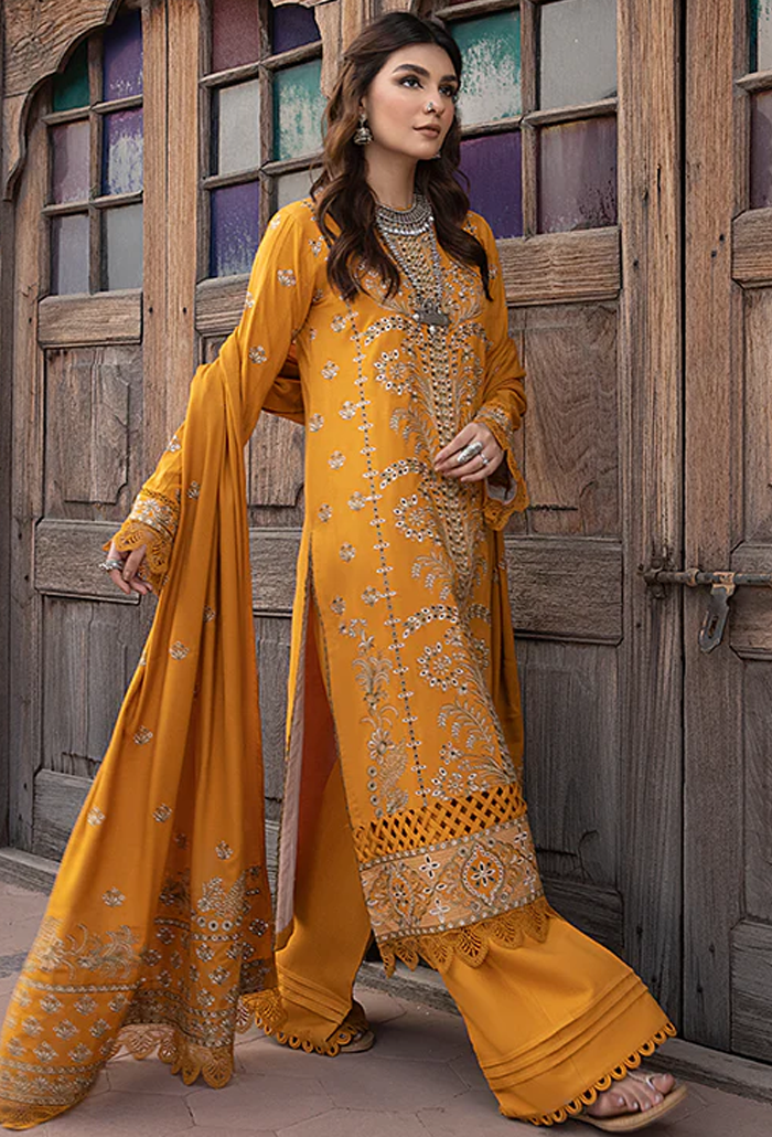 Vasal embroidery peach leather wool collection-09