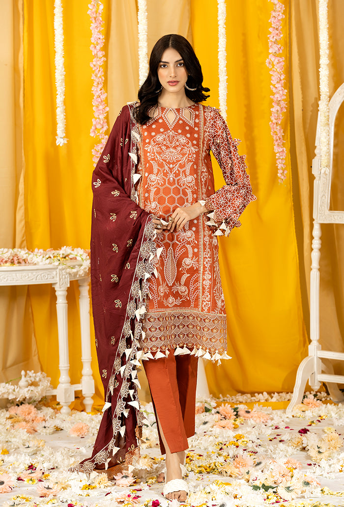 GHAZAL EMBROIDERY LAWN COLLECTION-GZ-07