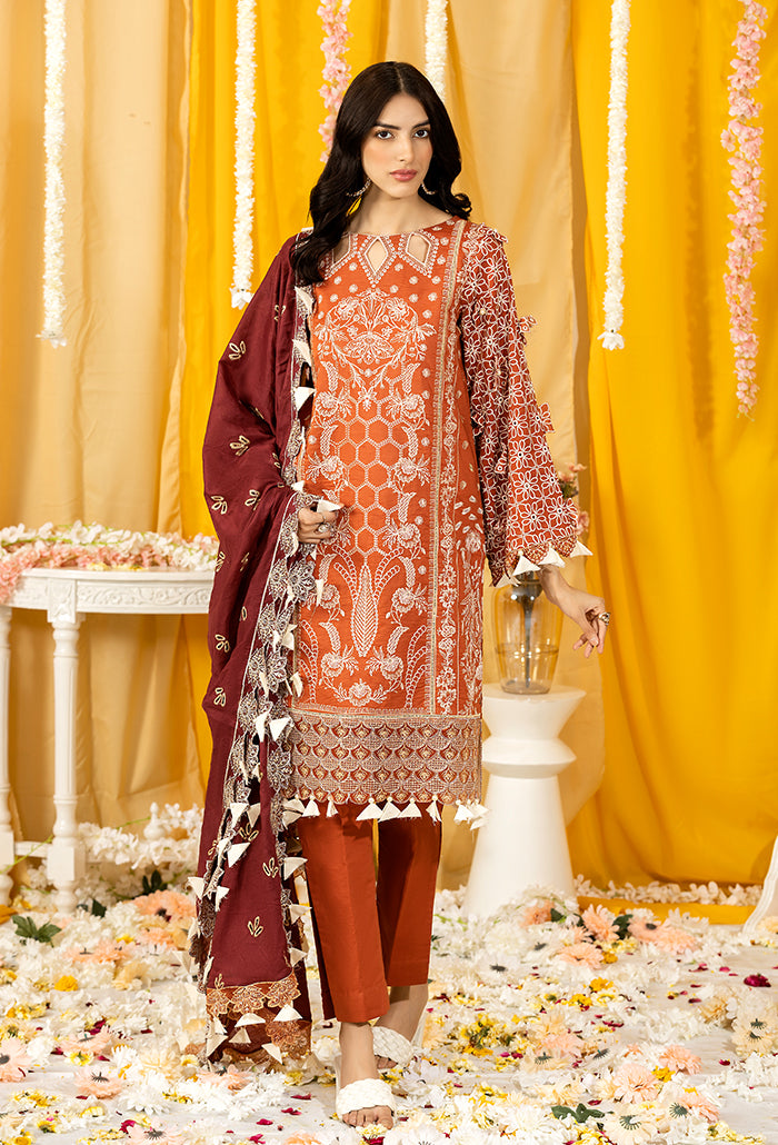 GHAZAL EMBROIDERY LAWN COLLECTION-GZ-07