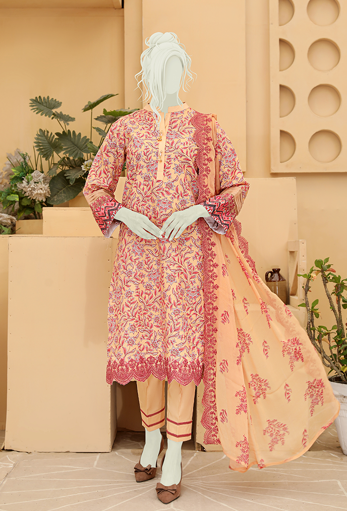 DASTAN VOL 1-EMBROIDERED SELF LAWN COLLECTON-DT-03