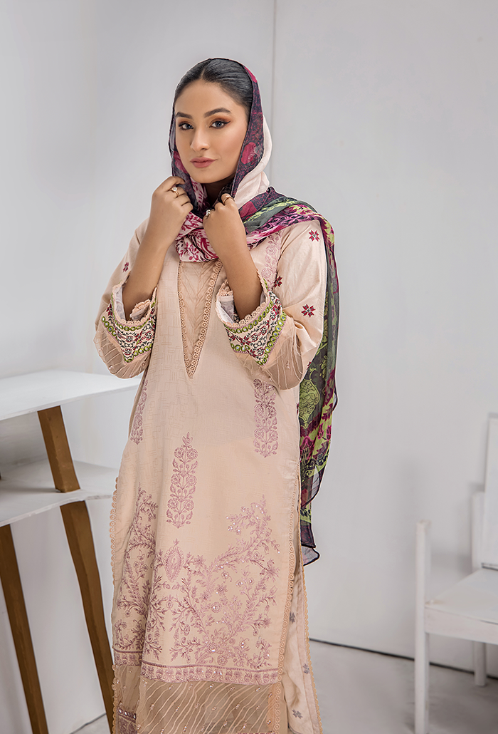 MOHINI SELF DOBII LAWN COLLECTION-MH-09