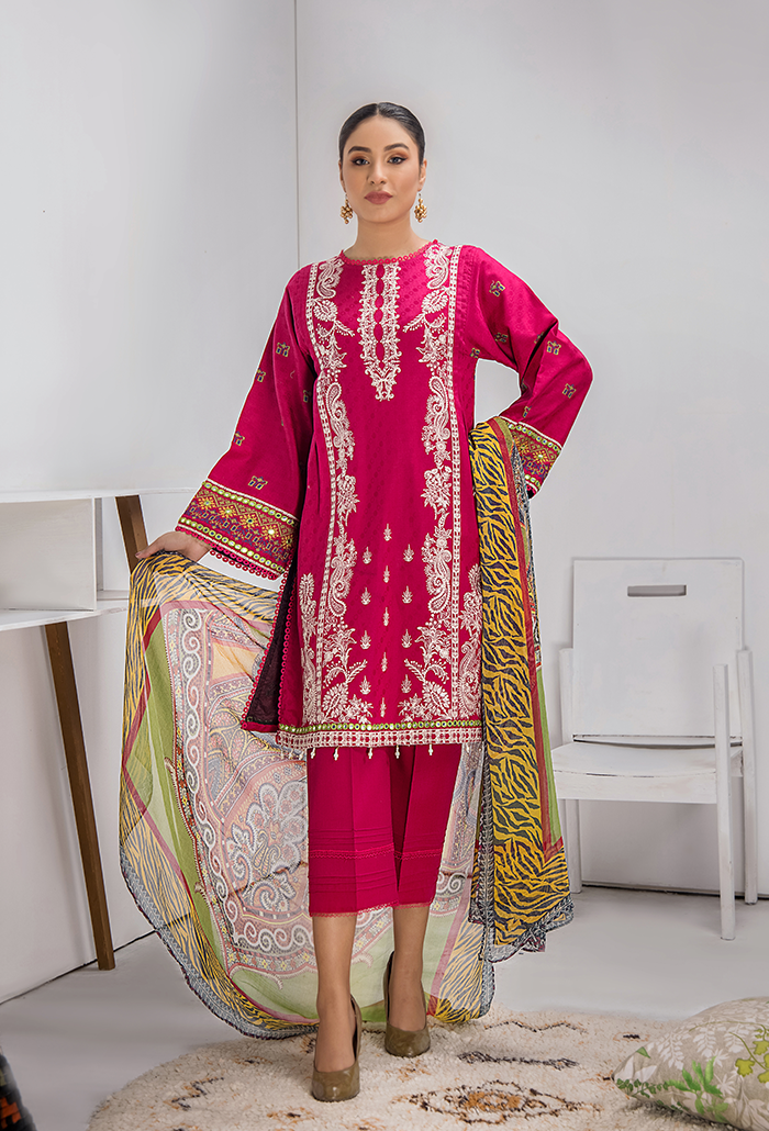 MOHINI SELF DOBII LAWN COLLECTION-MH-08