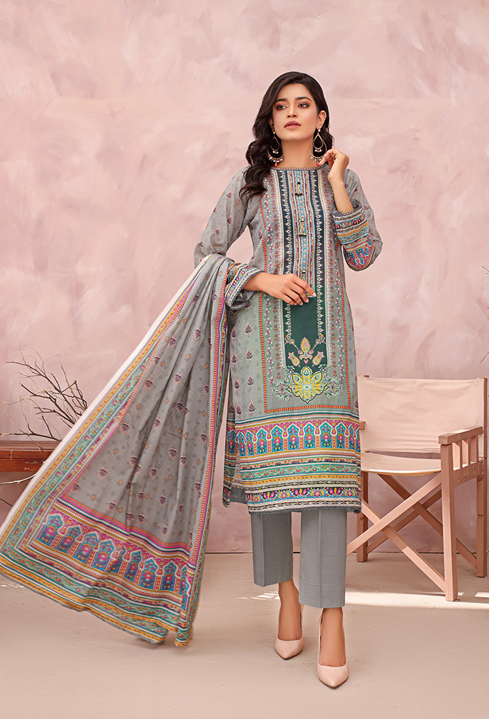 RANG E NOOR PRINTED LAWN COLLECTION-RN-03