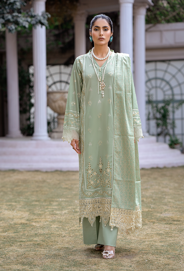 MEHAR EMBROIDERY CHIKANKARI COLLECTION-MR-11